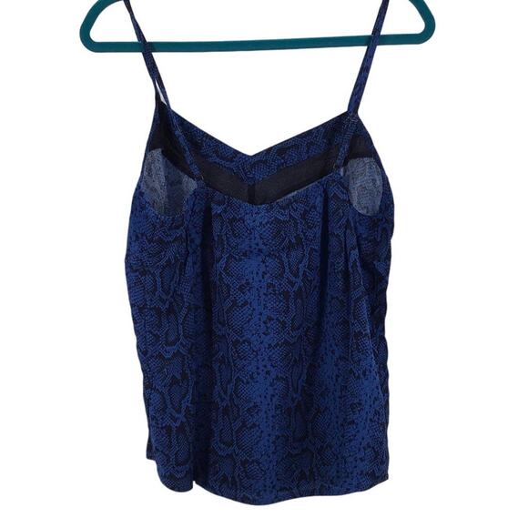 PJ SALVAGE Blue snake print Pajama Sleepwear Pullover Cami Tank Top NWT B157 - Picture 2 of 5